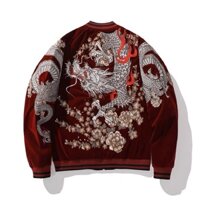 Order Áo khoác bomber sukajan jacket thêu rồng 2024