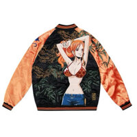 Order Áo khoác bomber sukajan jacket 2 mặt thêu anime