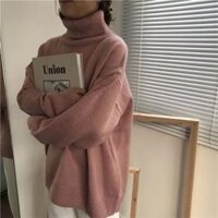 [Order] Áo len cổ lọ dáng rộng ulazzang