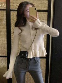 (ORDER) - Áo len tay xòe