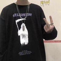 [ORDER] ÁO THUN DÀI TAY THẦN CHẾT OVERSIZE