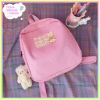 💗[ORDER] BALO MÀU HỒNG BÁNH NGỌT ULZZANG TẶNG KÈM MÓC KHOÁ + KẸP TÓC