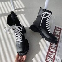 (ORDER) Boots ulzzang B34 đế cao 2.5cm salé 8-8 :3 . new new new . 2020 K .  . * . ` _