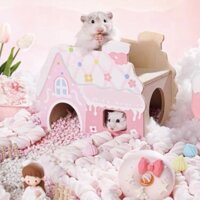 [ORDER] CARNO Hầm trú nhà ngủ thế giới kẹo bông gòn cho hamster