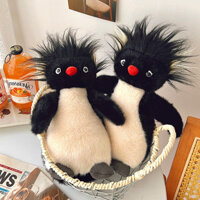 Order😍 Chim cánh cụt cùng phong cách Douyin với những đường đen trên đầu, tóc xoăn, búp bê dễ thương xấu xí, búp bê sang