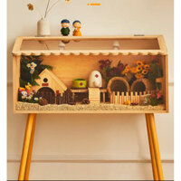 [ORDER] Chuồng/Lồng/Nhà ở cho hamster gỗ kính mica cao cấp