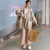 [ORDER] (CÓ FEEDBACK) CARDIGAN SIÊU DÀY Ô QUẢ TRÁM