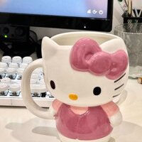 (ORDER) Cốc sứ uống nước HELLO KITTY (400ml)