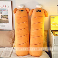 Order💥 Đầu bếp baguette chó bánh mì gối đồ chơi sang trọng đệm búp bê chân dài gối gối búp bê