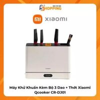 {Order Giao 20/5} Máy Khử Khuẩn Đa Năng Qcooker CR-DJ01 (Kèm Bộ 3 Dao + Thớt Xiaomi)