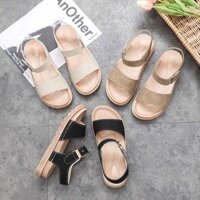 [ORDER] Giày sandal học sinh 2 quai đế mềm siêu hot - Ảnh thật