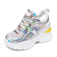 ORDER giày tăng chiều cao nữ, sneaker nữ 9cm HI301