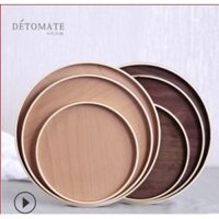 [ORDER] KHAY GỖ TRÒN PHONG CÁCH NHẬT BẢN