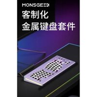 [ORDER] Kit Bàn Phím Cơ Custom Monsgeek M6 | Monsgeek M3 - Full Nhôm - 3 màu M2 - Full Size 98 | M5 - Full nhôm - 3 màu