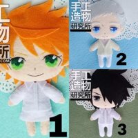 [ORDER] Kit làm móc khoá vải nỉ dạ bông - The Promise neverland
