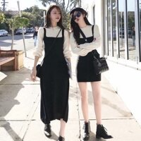(Order-M) Ulzzang Váy len đôi bạn thân M063-1 HQ