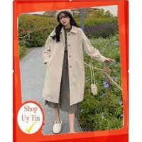 [ORDER] [MÃ DIHI35A GIẢM 10K ]ÁO KHOÁC DẠ DÁNG DÀI KHUY SỪNG ĐỘC - LẠ - HÀN QUỐC ULZZANG - FREESHIP (KÈM ẢNH THẬT CUỐI)