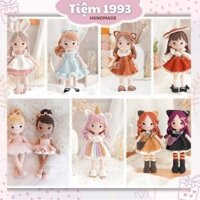 [Order] Món quà dành cho các bạn nhỏ Tết Thiếu Nhi - Búp bê len 25-30cm made by Tiêm1993handmade