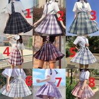 [Order] Set đồ nữ sinh caro cà vạt - JK xinh/Có kèm hộp xinh (ảnh thật cuối)
