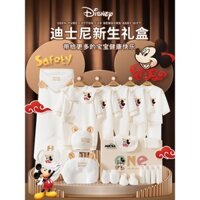 [ORDER] Set Đồ Sơ Sinh Set Quà Tặng Đầy Tháng CHUỘT MICKEY Có Hộp Đựng Sang Trọng Cho Bé Trai Bé Gái