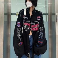 [ORDER TAOBAO] ÁO KHOÁC BOMBER IN HOẠ TIẾT HÀNG UNISEX NAM NỮ