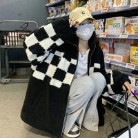 (ORDER TAOBAO) ÁO KHOÁC LÔNG CARO có trần bônb,  ảnh thật ở cuối