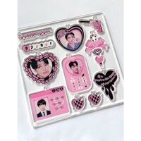 [order taobao] set móc khóa in hình Jungkook BTS