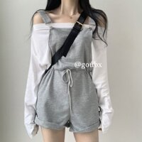 [ORDER TMALL 225] Yếm Thun + Áo Trễ Vai