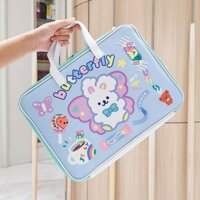 (Order) Túi chống sốc ngang Bentoy Milkjoy 13.3 đựng laptop/ Macbook Air/ Ipad thỏ béo fluffy cánh tiên