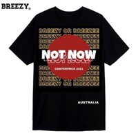 [ORDER US] ÁO BREEZY NOT NOW ĐỎ T-SHIRT ་