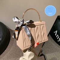 |Order|Có Hình Thật- Túi Hộp Vuông Kèm Xích