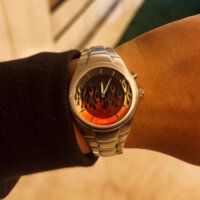 ⚡ORDER⚡Đồng Hồ FOSSIL FLAME Y2K 2024 / FOSSIL FLAME watch Fire /Đồng hồ Lửa Trend phong cách Vintage Y2K Nl.KE Triax
