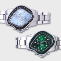 ⚡ORDER⚡Đồng Hồ Mặt Đặc Biệt KIOSK Xoắn Y2K 2024 / Y2K Triax Watch / Đồng hồ Kim Loại Nam Tính Mạnh Mẽ - Oaklay Tương Tự