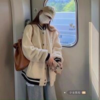 [Order/OMkhoac05 ⛅️] Áo Jacket Lông Nữ Thời Trang Mùa Lạnh Mẫu 2021