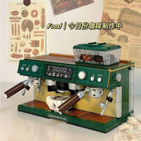 Order🎏Tương thích với máy pha cà phê Lego lắp ráp câu đố các hạt giải nén mô hình nướng bánh đồ chơi trẻ em