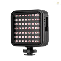 Ordro LN-5 Mini IR Night Vision Light Đèn chụp ảnh hồng ngoại cho máy quay Video 56 hạt ánh sáng Tích hợp pin sạc với 3 giá đỡ giày lạnh 1 / 4in Hol ren