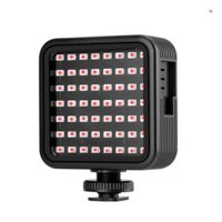 Ordro LN-5 Mini IR Night Vision Light Đèn chụp ảnh hồng ngoại cho máy quay Video 56 hạt ánh sáng Tích hợp pin sạc với 3 giá đỡ giày lạnh 1 / 4in Hol ren