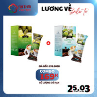 Ore Coffee - COMBO 169K 01 Hộp Sầu Riêng Và 01 Hộp Cappuccino Dừa (10 gói x 18g)