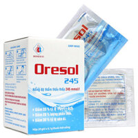 Oresol 245, điều trị và phòng ngừa mất điện giải và nước