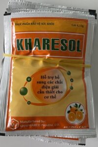 ORESOL CAM H/10 gói. (BÙ NƯỚC VÀ ĐIỆN GIẢI, BỔ SUNG NĂNG LƯỢNG