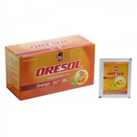 Oresol PV hương cam | Dược phúc vinh | Hộp 40 gói