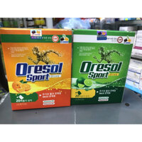 Oresol Sport -bù nước -điện giải hộp 20 gói có vị cam và chanh