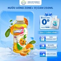 Orezol nước Zone+ cam – Thùng 24 chai 250ml bù điện giải và vitamin cho cơ thể | FUJIWA MART