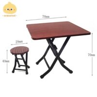 [Org] Bộ bàn và ghế gấp nội thất mini 1: 12 Nhà búp bê 4 mẫu ghế VN