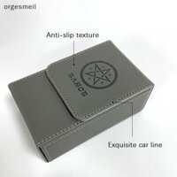 [Org] Hộp lưu trữ thẻ Tarot Đôi da PU Trò chơi Hộp đựng bài Poker Hộp đựng thẻ bài VN