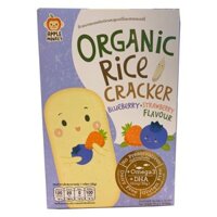 Org Rice Cracker Blueberry, Strawberry Flavour Apple Monkey 30G