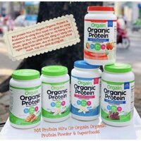 Orgain Organic Protein Bột Uống + Làm Bánh, Pha Sữa