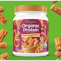 Orgain Protein organic Bột Đạm uống thay bữa ăn hữu cơ thực vật SuperFood, Vanilla Bean Vegan, Non GMO