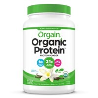 Orgain Protein organic Bột Đạm superfood, Vanilla Bean Vegan, Non GMO Mẫu mới 920gr date 01.2026