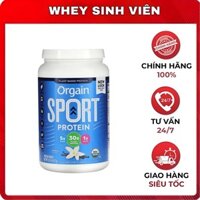 Orgain Sport Protein | Organic Bột protein hữu cơ xây dựng phục hồi cơ bắp thuần chay 912g tại Whey Sinh Viên Hải Phòng